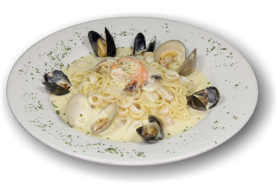 bunsiknara-korea-food-shrimp-calamari-mussel-and-scallop-with-cream-sauce