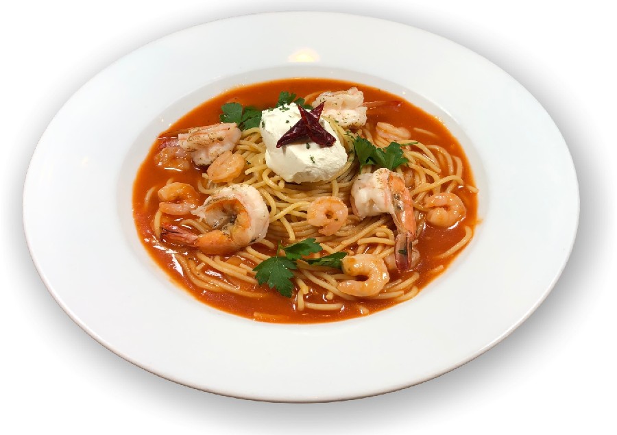 bunsiknara-korea-food-shrimp-rose-pasta-little-spicy